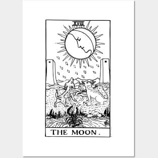 Tarot Card - Moon Posters and Art